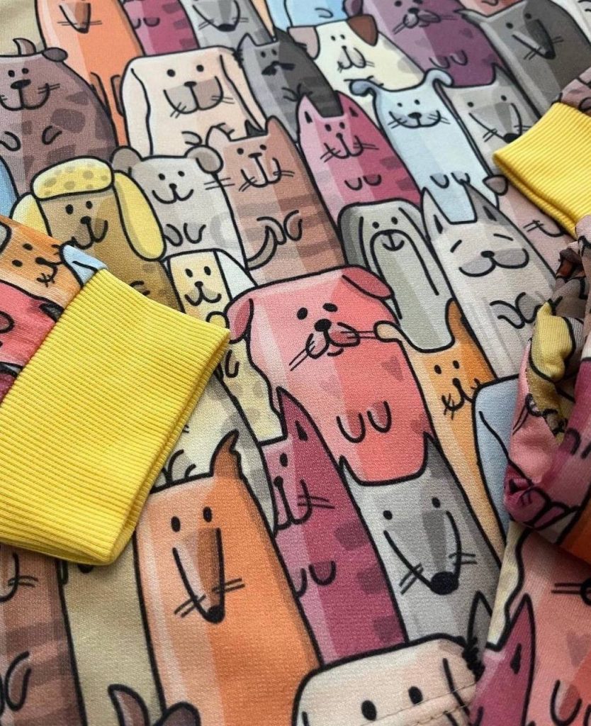 بلوز شلوار حیوانات