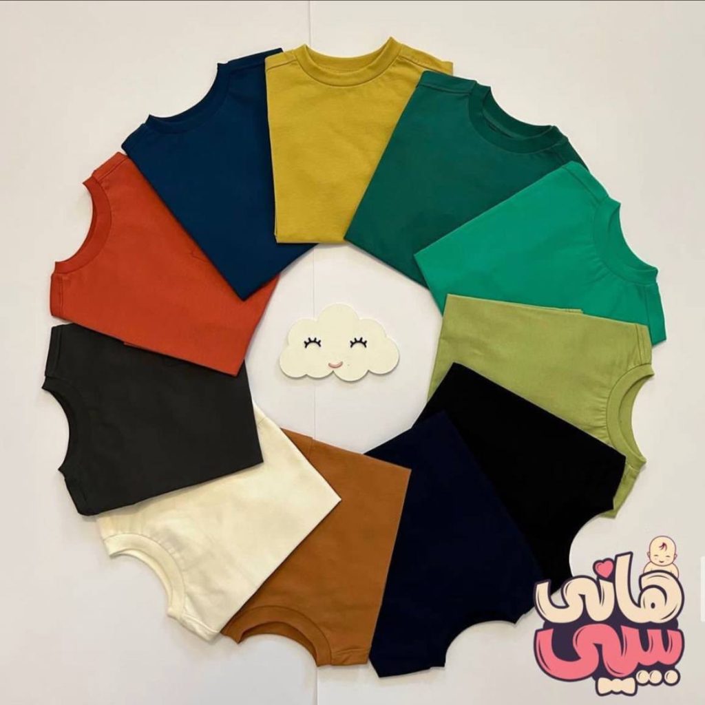 تیشرت تک رنگی