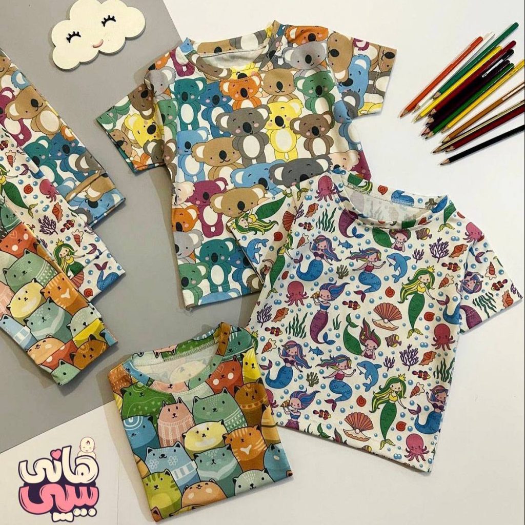 تیشرت شلوار گربه