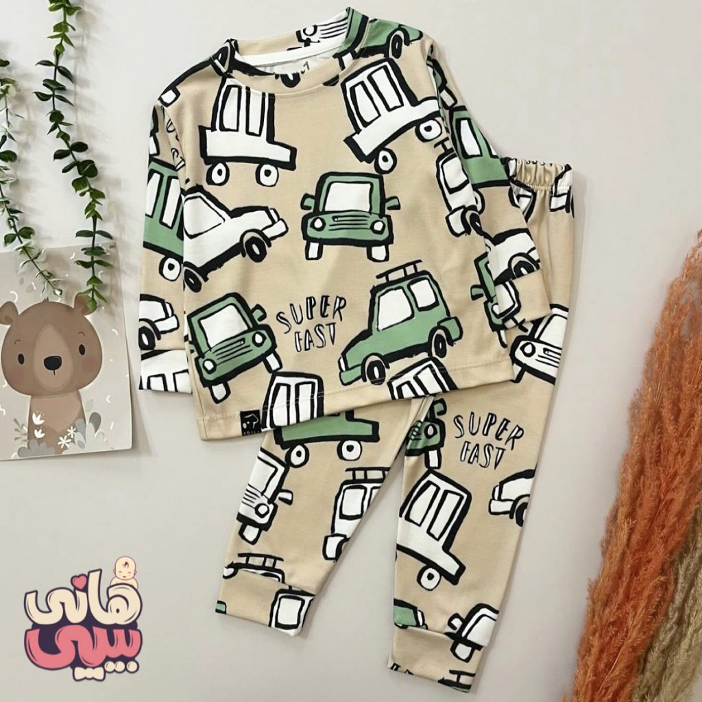 بلوز شلوار آبنبات و دایناسور