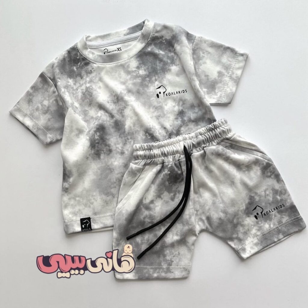 تیشرت شلوارک آبرنگی