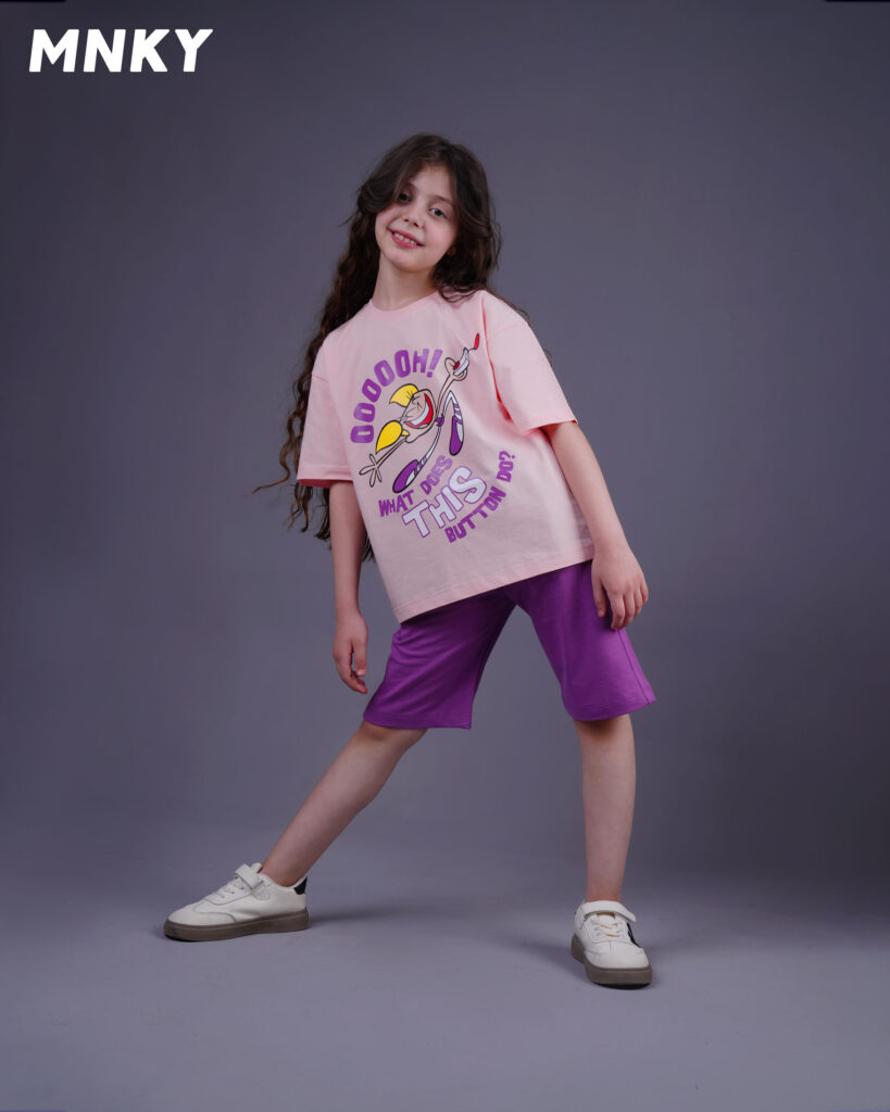تیشرت شلوارک چاپی