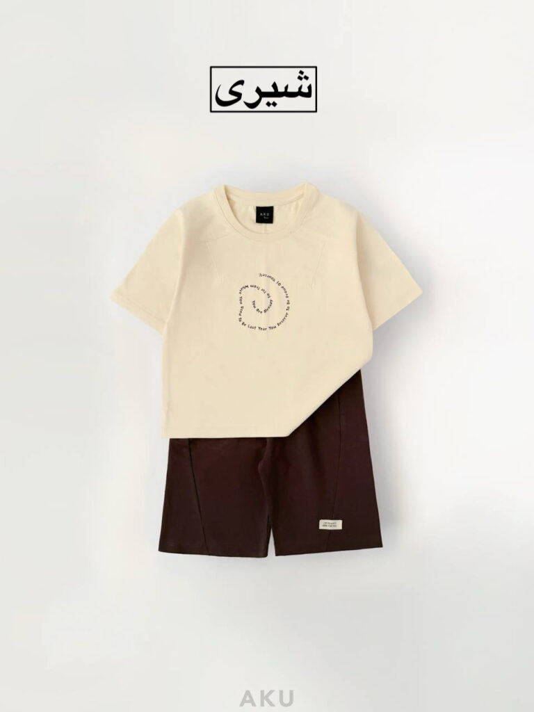 تیشرت شلوارک پنبه ای